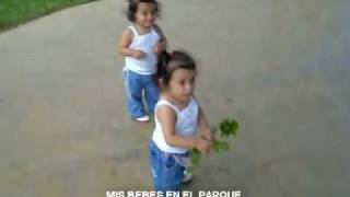 preview picture of video 'Mis Gemelas en el Parque de Ahuachapan'