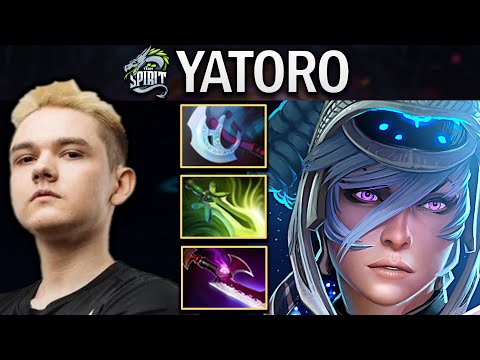 SPIRIT.YATORO LUNA WITH BUTTERFLY-SILVEREDGE - DOTA 2 7.30 GAMEPLAY