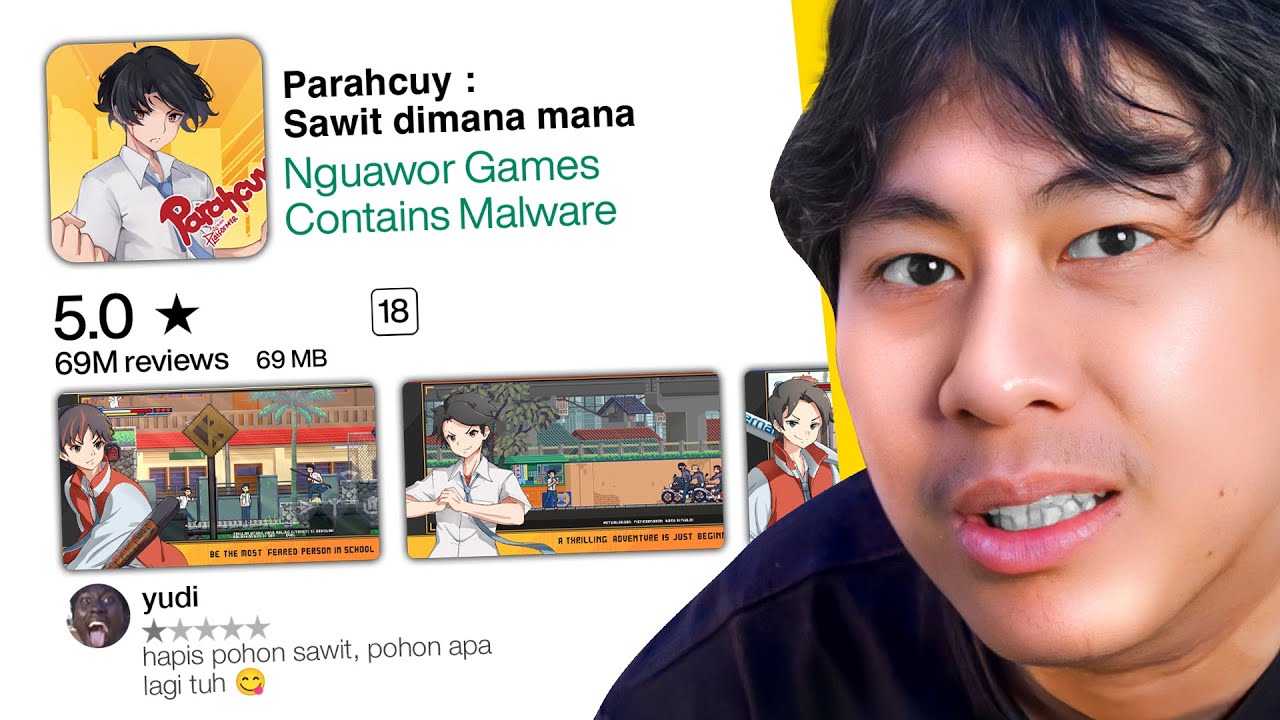 parah cuy secara harfiah ini mah.. 😹 - GAME NGUAWOR PLAYSTORE