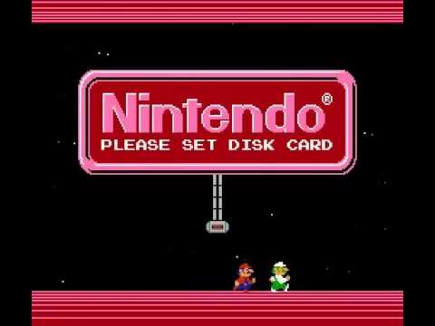 Nintendo Famicom Disk System Start Up ✔