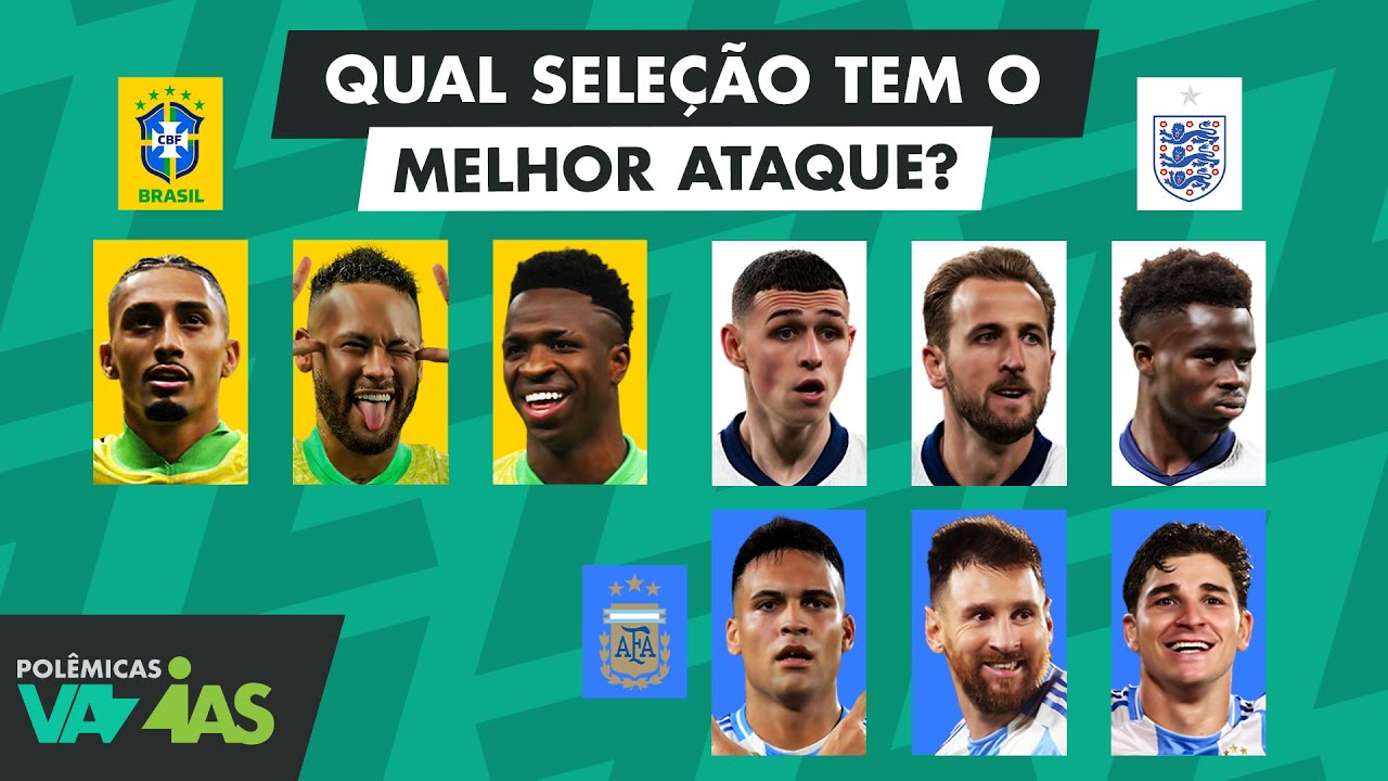 QUAL SELEÇÃO TEM O MELHOR ATAQUE ATUALMENTE? - POLÊMICAS VAZIAS #596