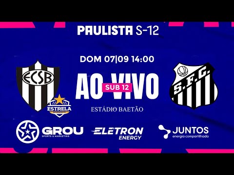 CAMPEONATO PAULISTA - SUB 12 - EC SÃO BERNARDO x SANTOS