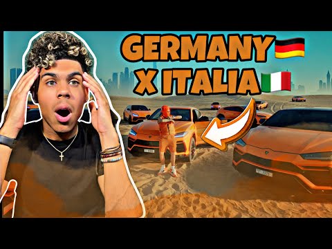 ITALIAN X GERMAN RAP REACTION! || Luciano x Sfera - ORANGE *LIT VIDEO*