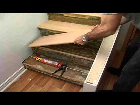 comment reparer une marche d'escalier en bois