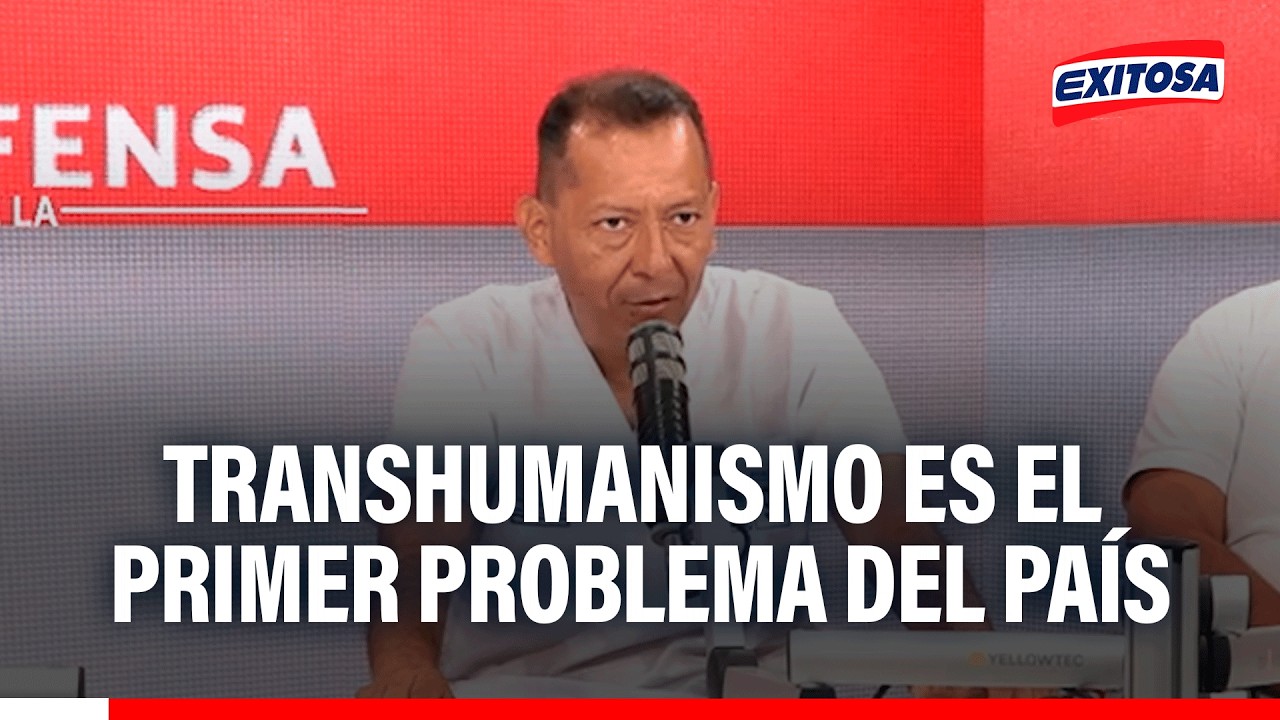 🔴🔵Buscan detener el transhumanismo: “El primer problema de seguridad nacional”, según Iro Chagua