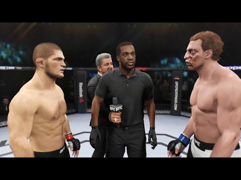 Khabib vs. Diseased Zombie - EA Sports UFC 2 ☝️🦅