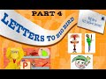 Sesame Street Letters To Big Bird From PBS Kids With Cartoon Characters A To Z Round 2 Part 4
