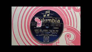 Lucky me Lovable you - Jack Payne and HIS BBC Dance Orcestra