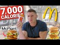 Eating EVERYTHING I've never tried from McDonald's *7,000 CALORIES*