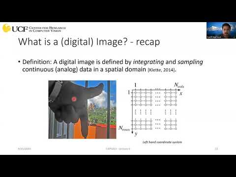 CAP5415 Lecture 6 [Introduction to Convolutional Neural Networks - Part 1] - Fall 2020