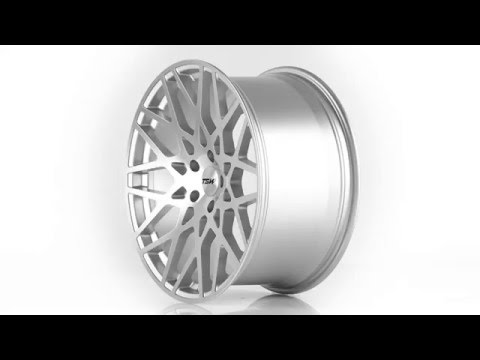 TSW Alloy Wheels- Vale Silver with Mirror Cut Face