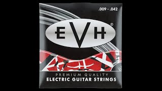 Video thumbnail for EVH Premium Electric Guitar Strings (.009 - .042) - test by Daan Damhuis