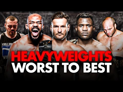 Ranking EVERY UFC Heavyweight Champion - Worst To Best
