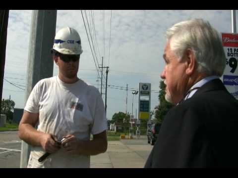 Mayor confronts CSX worker