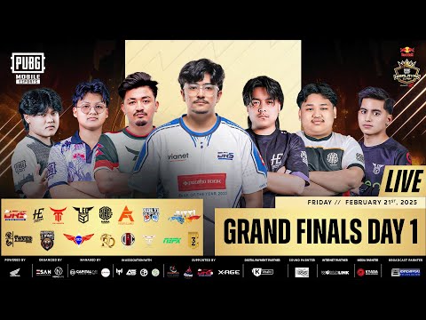 Red Bull PUBG Mobile Esports Himalayan Clash 2025 | Grand Final Day 1 | LIVE #drs #horaaesports #leo