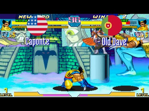 FT5 @mvsc: Caponte (US) vs - Old Dave (PT) [Marvel vs Capcom Fightcade] Nov 13
