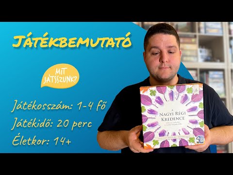 A Nagyi Régi Kredence Játékbemutató - Mit Játsszunk?