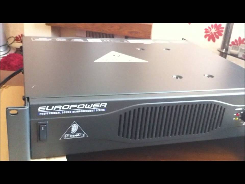 video Main Power Amply Behringer EP4000 chính hãng 0