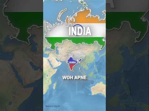 What If India and Russia Swapped Places?