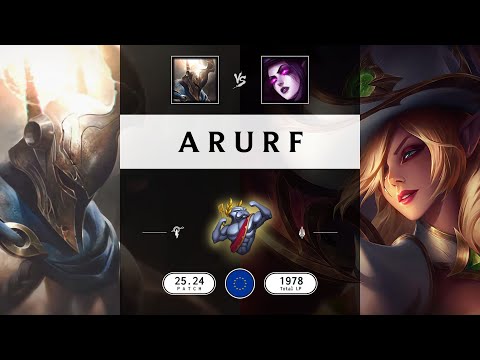 ARURF Match: Pantheon vs Morgana - EUW server Patch 25.24