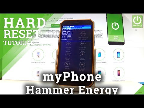 Hard Reset myPhone Hammer Energy - Bypass Screen Lock / Clear eMMC