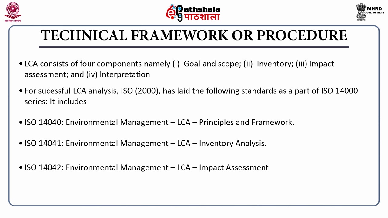 Life Cycle Assessment (LCA)