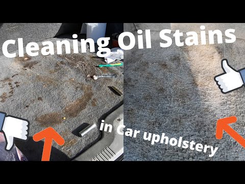 YouTube video about: How do you remove power steering fluid from carpet?