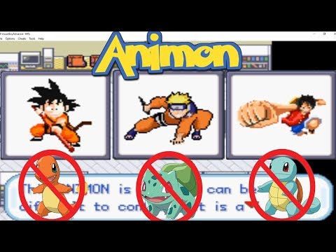 Pokemon But With Anime Characters - ANIMON