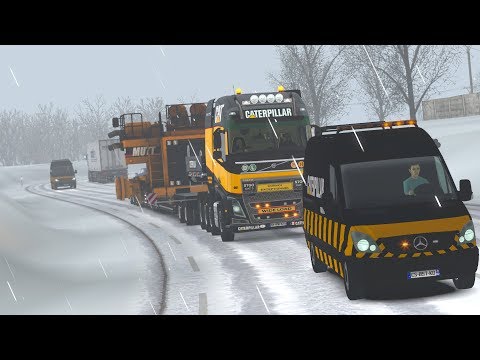 ETS2 1.30.2.2s (Special Transport DLC!!!) - Volvo FH16 8x4 - Reims (F) - Strasbourg (F)