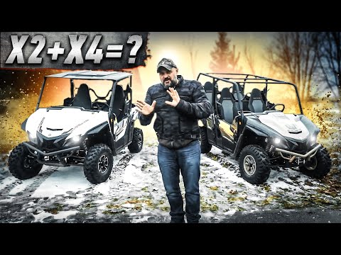 Yamaha Wolverine - два в одном. Мотовездеходы Ямаха X2 и X4 #ЧУДОТЕХНИКИ №89