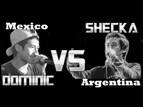 Shecka [ARG] VS Dominic [MEX] BATALLA DE COMPARACIÓN