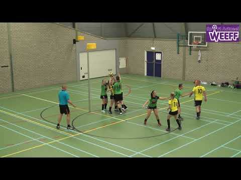 2019-12-14 Zaalkorfbal, 2e Klasse, ADOS-Helios, hele wedstrijd, Full HD, 50fps