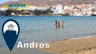 preview picture of video 'Andros | Niborio Beach at Chora'