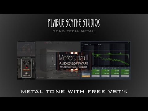 Metal Guitar w/ Free Mercuriall VST's - Demo & Tutorial