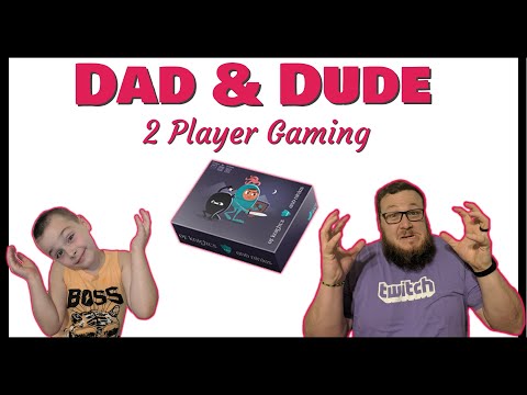 Dad & Dude | Of Knights and Ninjas | Board Game | Play Through