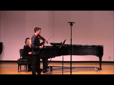 Daniel Seymour - UCF Undergraduate Junior Violin Recital