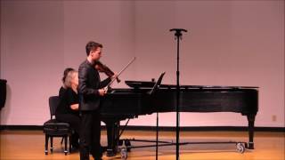 Daniel Seymour - UCF Undergraduate Junior Violin Recital