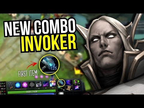 NEW INVOKER COMBO - First Item Meteor Hammer New Meta Invoker 7.09 | Dota 2