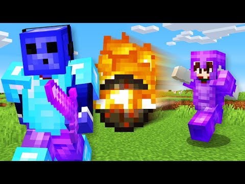 Minecraft Hunger Games, but Players have Random Abilities!