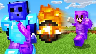 Minecraft Hunger Games, but Players have Random Abilities!