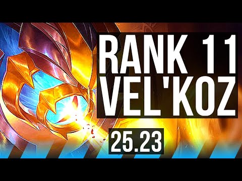 VEL'KOZ vs SYNDRA (MID) | Rank 11 Vel'Koz | KR Master | 25.23
