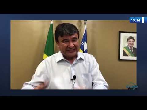 O DIA NEWS 18 11 2019  Wellington Dias comenta sobre as manchas de oÌleo nas praias piauienses