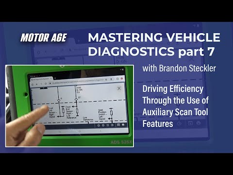 Mastering Diagnostics #7: Driving Efficiency Through the Use of Auxiliary Scan Tool Features