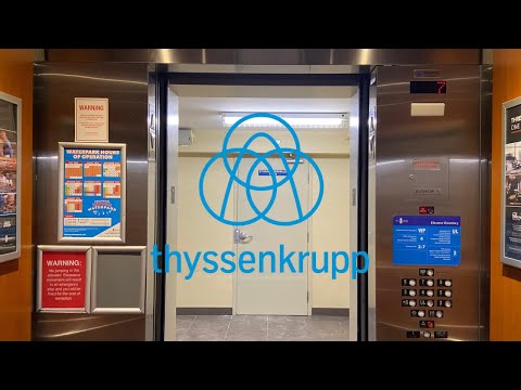 Epic Motor! Thyssenkrupp Northern Traction Elevators | Falls Ave Parking Garage | Ontario, Canada