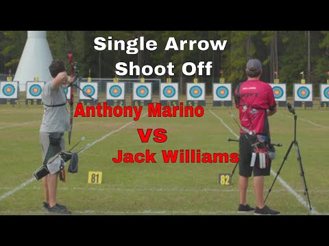 Jack Williams vs Anthony Marino Single Arrow Shoot Off Gator Cup 2020 | Olympic Recurve
