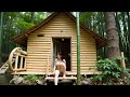 Building A Bamboo Cabin In The Jungle Her Peaceful Off Grid Life Begins