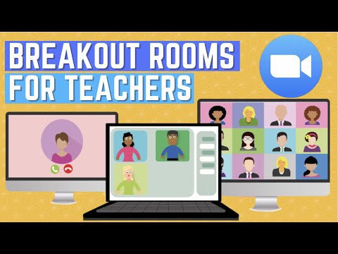 How to create ZOOM Breakout Rooms - Teacher Tutorial