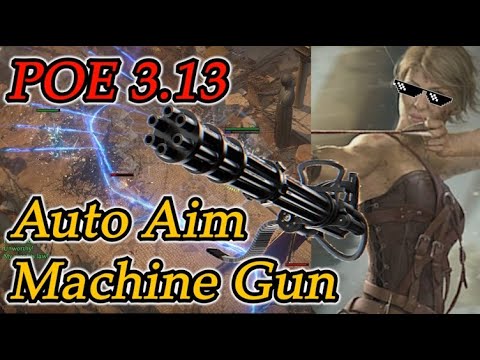 [POE] Off Screen Boss Killing/ High Mapping Speed (3.13 Barrage Hydrosphere Deadeye)