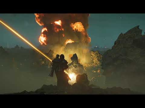 |4K| Helldivers 2 – Holding the Line and Taking Down Heavy Bugs on Crimsica