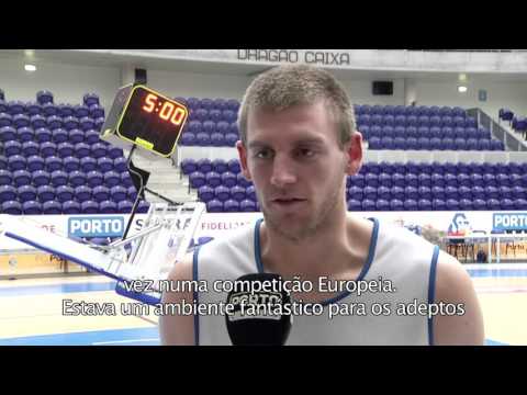 Basquetebol: Brad Tinsley (Antevisão Fraport Skyliners-FC Porto, FIBA Europe Cup, 3.ªj, 9/11/15)
